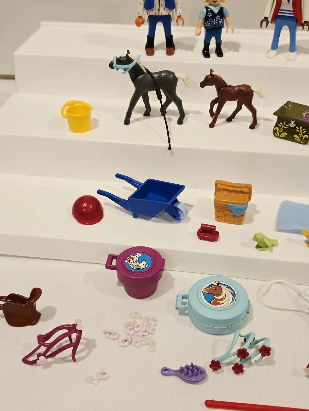Playmobil Pony Farm Animal Figure Set